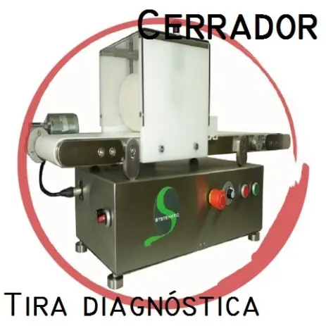 Cerrador de tira diagnóstico