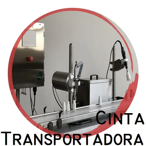 Cinta transportadora transportador de botellas