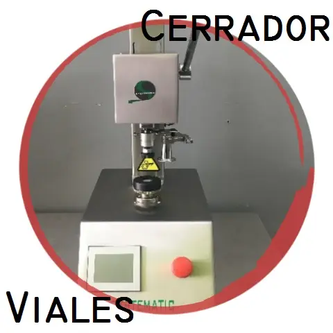Cerrador de viales flip off Cerrador de viales flip off