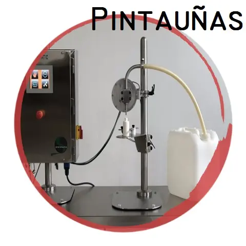 Envasadora de Pintauñas Dosificadora de gel de uñas