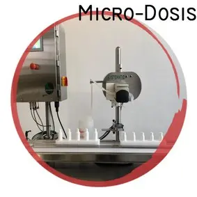 Llenadora de micro dosis para líquidos