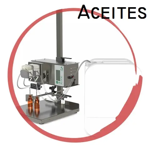 Llenadora para aceites Llenadora para aceites