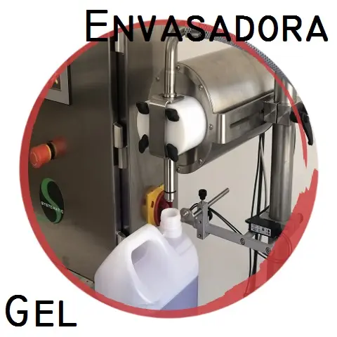 Envasadora para gel Envasadora para gel