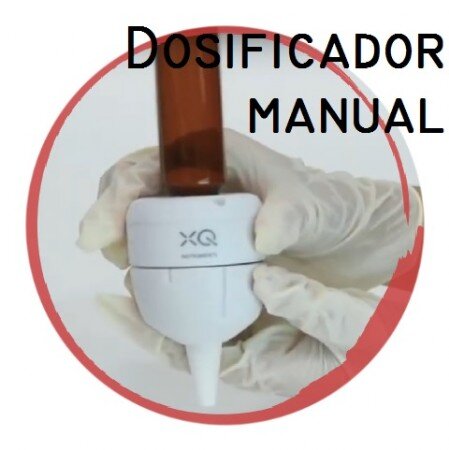 Dosificador manual de polvo